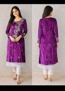 Chic Floral Print Kurta Set of 2
