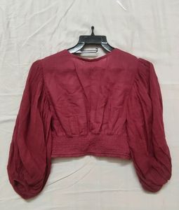 Crop Top With Crochet