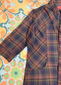 LEE COOPER MULTI COLOUR CHECKED SHIRT
