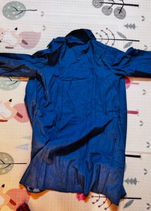 Sparkling Denim Shirt Dress