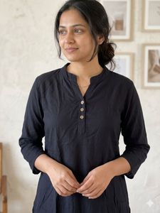 Black cotton Kurti