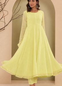 Negotiable fully flair anarkali totally new
