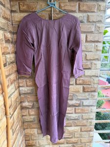 Elegant Purple Kurta