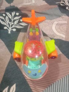 electric light Airplane Toy with Lights