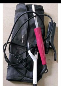 Philips Hair Curler-Straightener Set