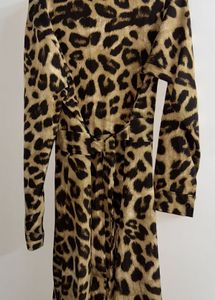Stylish Leopard Print Maxi Dress