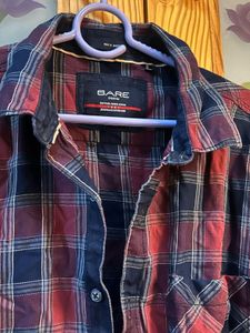 bare denim original Men's Plaid Button-Down Shirt