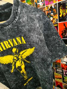 NIRVANA EDITION ACID WASH BOXY FIT TEE 🔥😎🔥