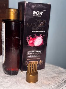 WOW Onion Black Seed Hair Oil