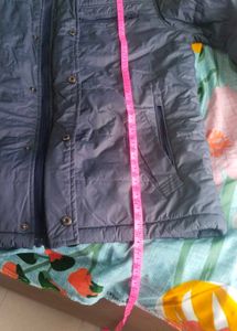 Men's Gray Padded Jacket