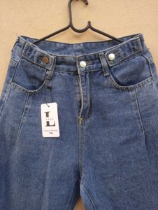 LUGO High Waist Denim Joggers