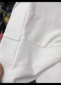 White Wide Leg Pants