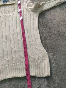 Polo Ralph Lauren Cable Knit V-Neck Sweater
