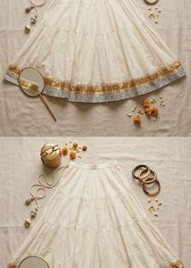 Fix price cream and golden skirt