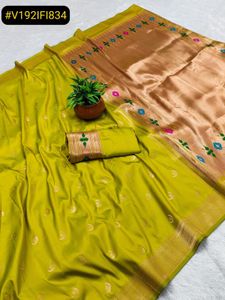 Vibrant Paithani Silk Saree