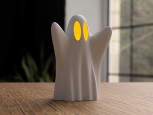 Halloween Ghost 3d Printed With Free Booty