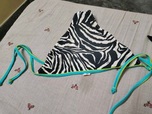 Zebra Print Bikini Bottoms