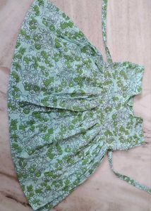🌲☘️Cotton Kalamkari Frock for Girls
