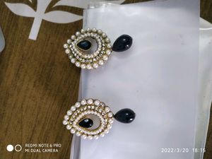 pearl earrings
