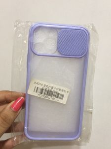 IPhone11Pro Lavender Matte Sliding Camera Protection Phone Cover Case