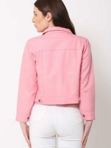 Pink Denim Jacket