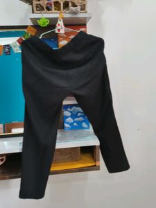 Korean Linen Black Trousers