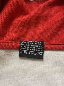 Red Collared T-Shirt