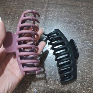 Trendy Matte Claw Clips - Pack of 2