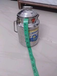 Vintage Stainless Steel Milk Can