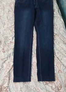 Classic Dark Wash Denim Jeans