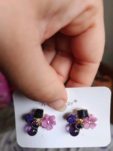 Charming Floral Stud Earrings