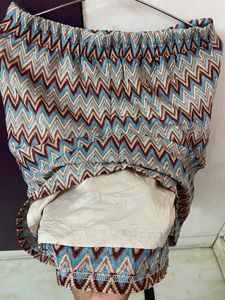 Multicolour skirt