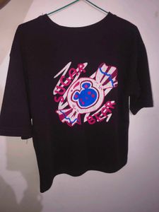 Cute Graphic Print T-Shirt