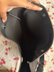 Faux Leather Tote Bag
