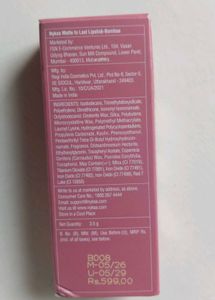 Nykaa cosmetics bullet lipistic