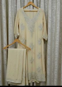 Elegant Embroidered Kurta Set
