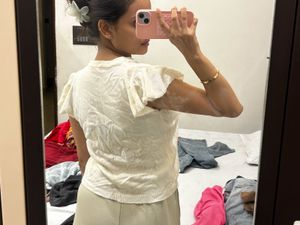 Chic Pearl Embellished Knit Top