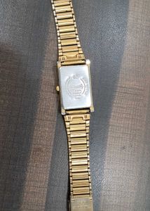 Sonata Gold Watch
