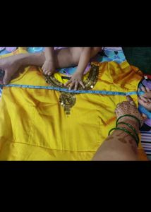 Gown With Banarsi Duppata Size 43
