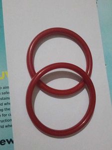 Red Bangle Bracelet