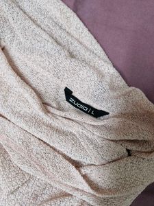 Off Shoulder Textured Top- brand new
