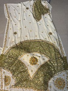 Embroidered Y2K saree
