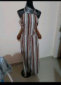 Woman unique Striped jumpsuit