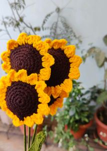Crochet Sunflower