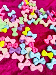 Mix Colour Bow Charm