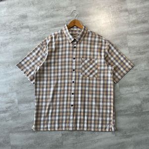 Classic Plaid Short Sleeve Shirt