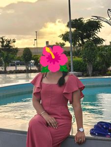 Off-Shoulder Wide-Leg Jumpsuit