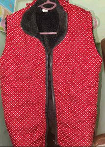 Red Puffer Vest