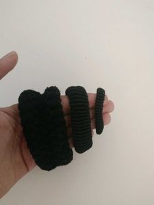 Black Hair Tie Set