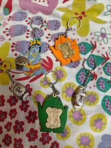 Assorted Keychains ~ Set of 5 🐚✨💕